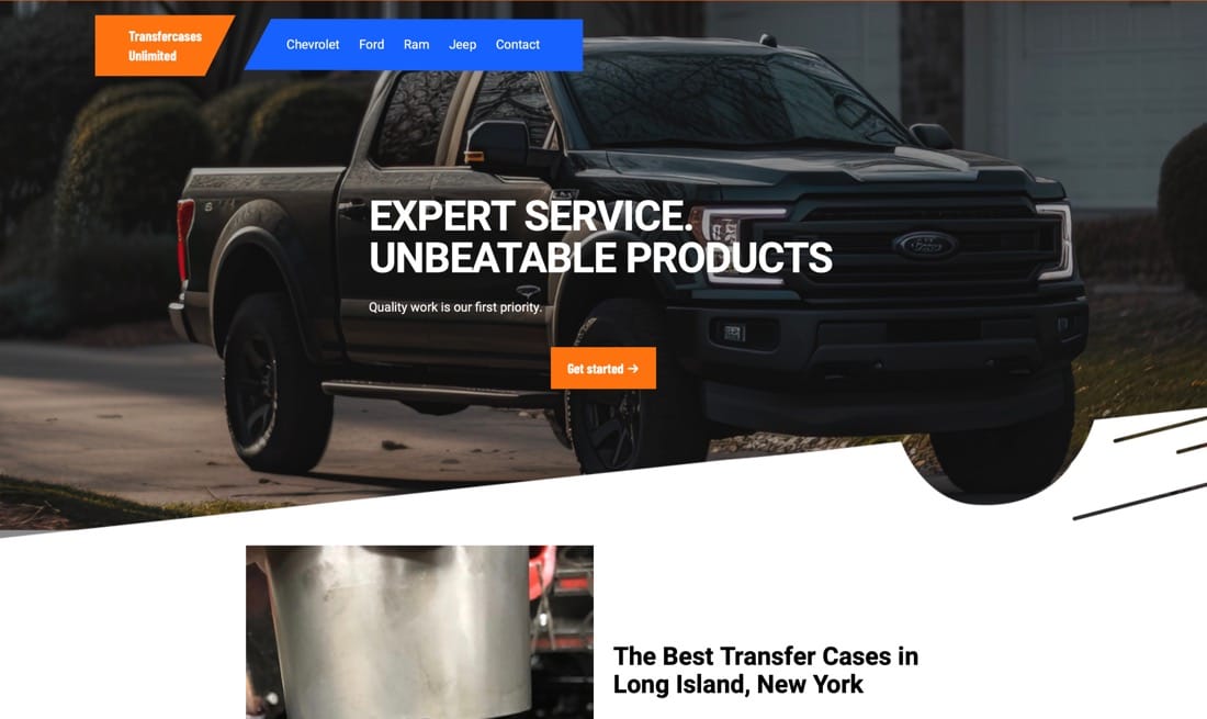 Transfercase Unlimited Website